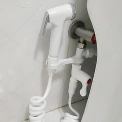 portable handheld bidet sprayer for toilet with retractable hose