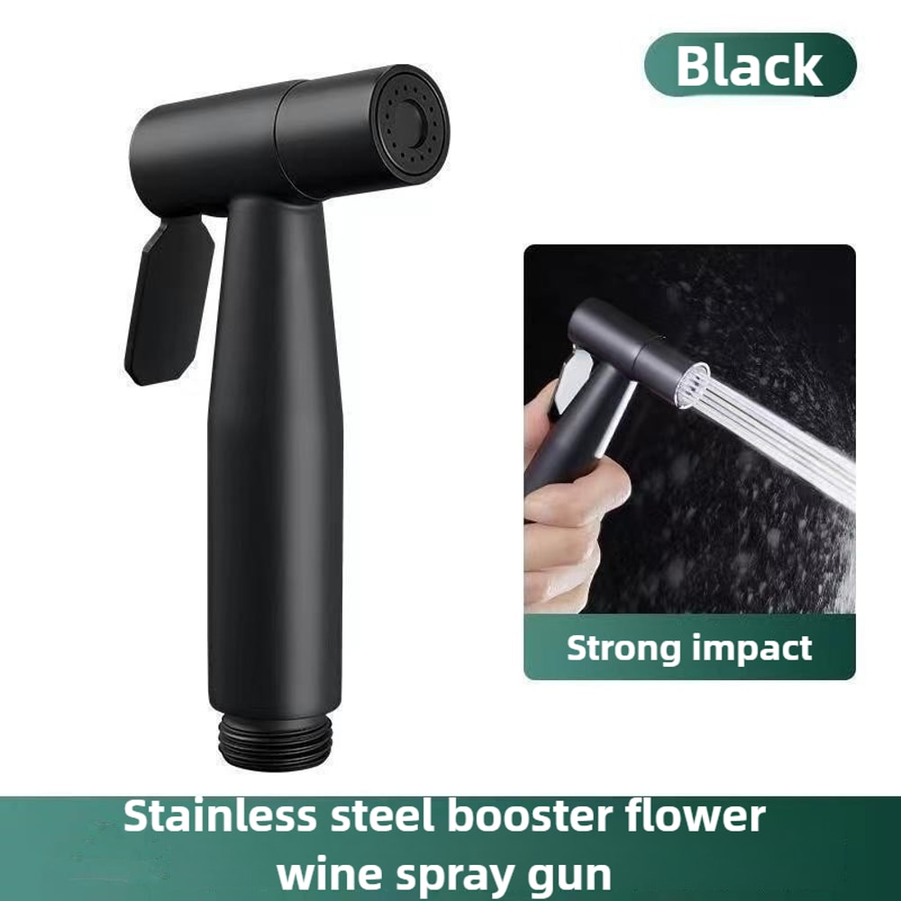 Stainless Steel Handheld Bidet Sprayer For Toilet High Pressure Bathroom Cleaning Faucet 4