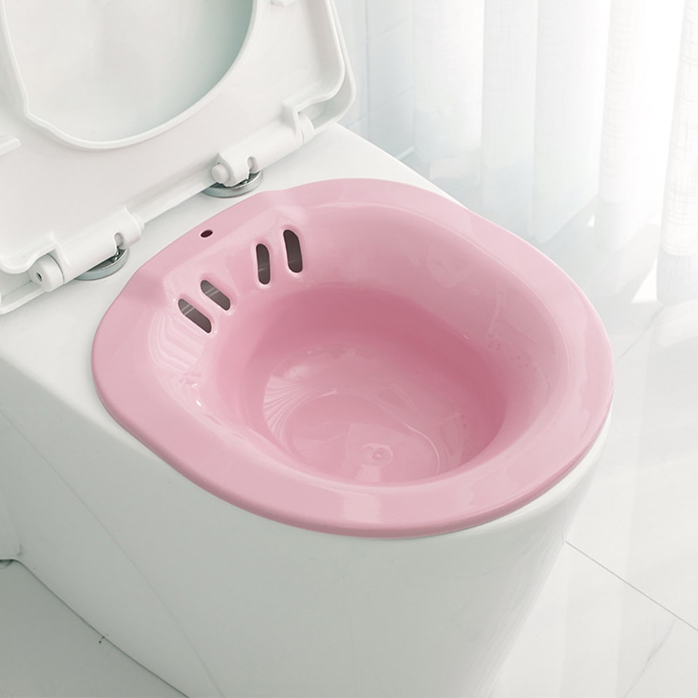 ComfortCare Sitz Bath For Toilet Seat Postpartum Care Tub Perineal Relief Basin 5