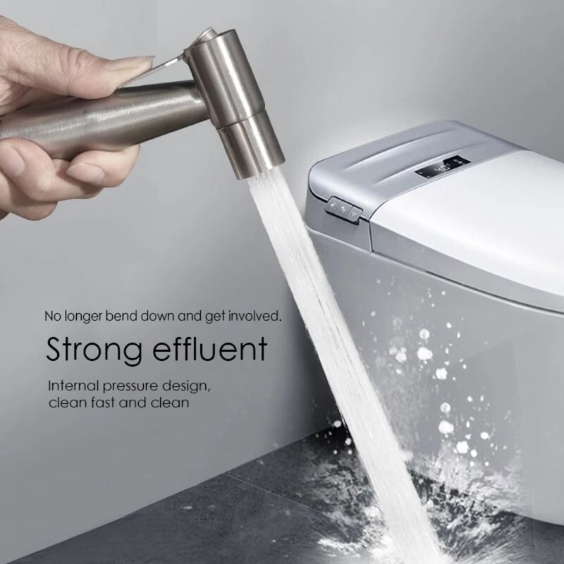 High Pressure Faucet Sprayer Stainless Steel Handheld Shower for Sink and Washing Machine