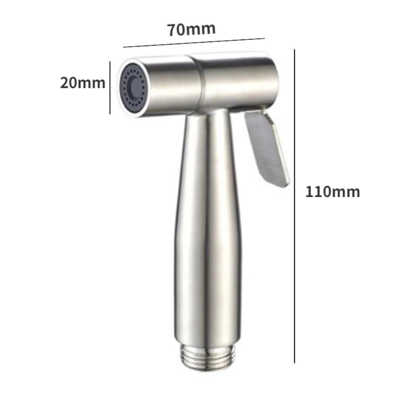High Pressure Faucet Sprayer Stainless Steel Handheld Shower for Sink and Washing Machine