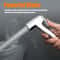Handheld Bidet Sprayer for Toilet ABS Toilet Sprayer with Easy Control