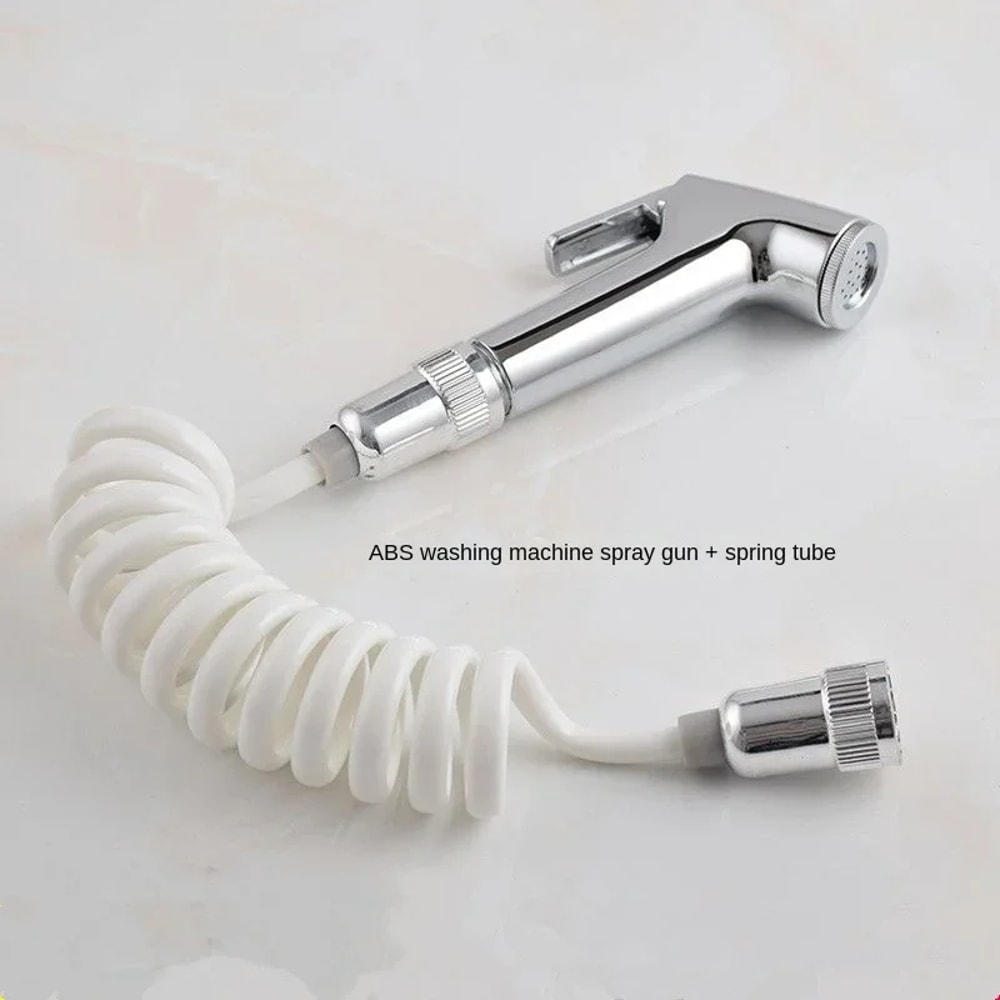 Stainless Steel Handheld Bidet Sprayer For Toilet With Hose And Holder 0