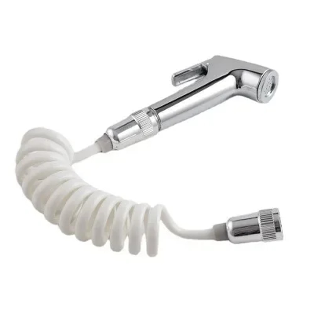 Stainless Steel Handheld Bidet Sprayer For Toilet With Hose And Holder 5