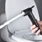 Matte Black Handheld Bidet Sprayer for Toilet Portable Shattaf Attachment