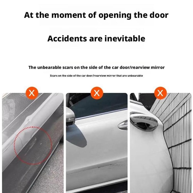 Magnetic Folding Car Door Protector Strip For Anti Scratch Side Protection 4