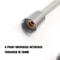 Flexible Spring Bidet Sprayer Hose For Toilet And Shower 4