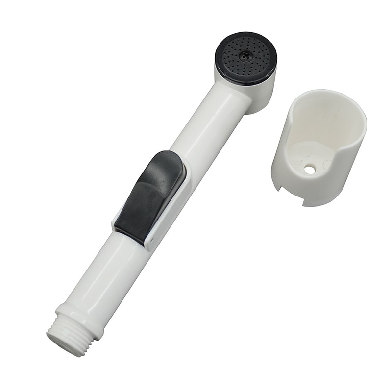 Chrome Handheld Bidet Sprayer With Holder For Toilet And Bathroom Hygiene 7
