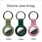 Silicone AirTag Holder Keychain Protective Case For Keys Bags And Luggage 3