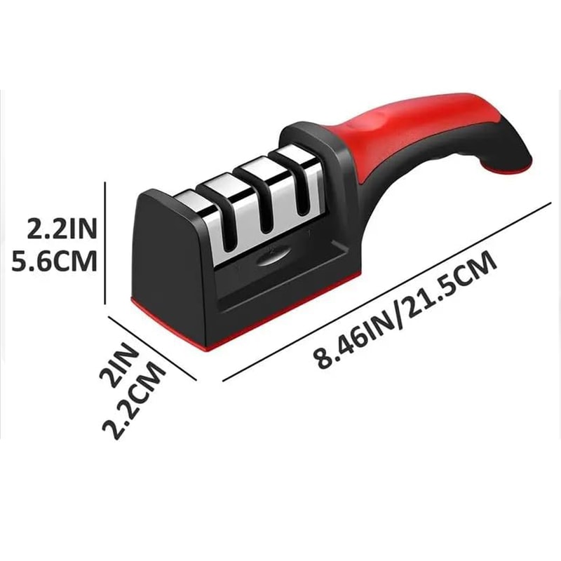 Knife Sharpener Manual Kitchen Knife Sharpener For Fast Edge Restoration 2