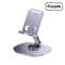Rotating Phone Stand For Desk Adjustable Foldable Aluminum Holder 4