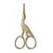 Stainless Steel Nose Hair Scissors with Rounded Tip for Eyebrows Ear Hair and Beard