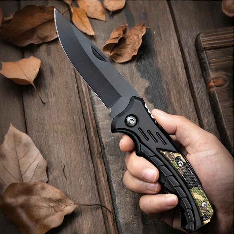 Portable Stainless Steel Folding Fillet Knife For Fishing Camping And Boat Prep 0