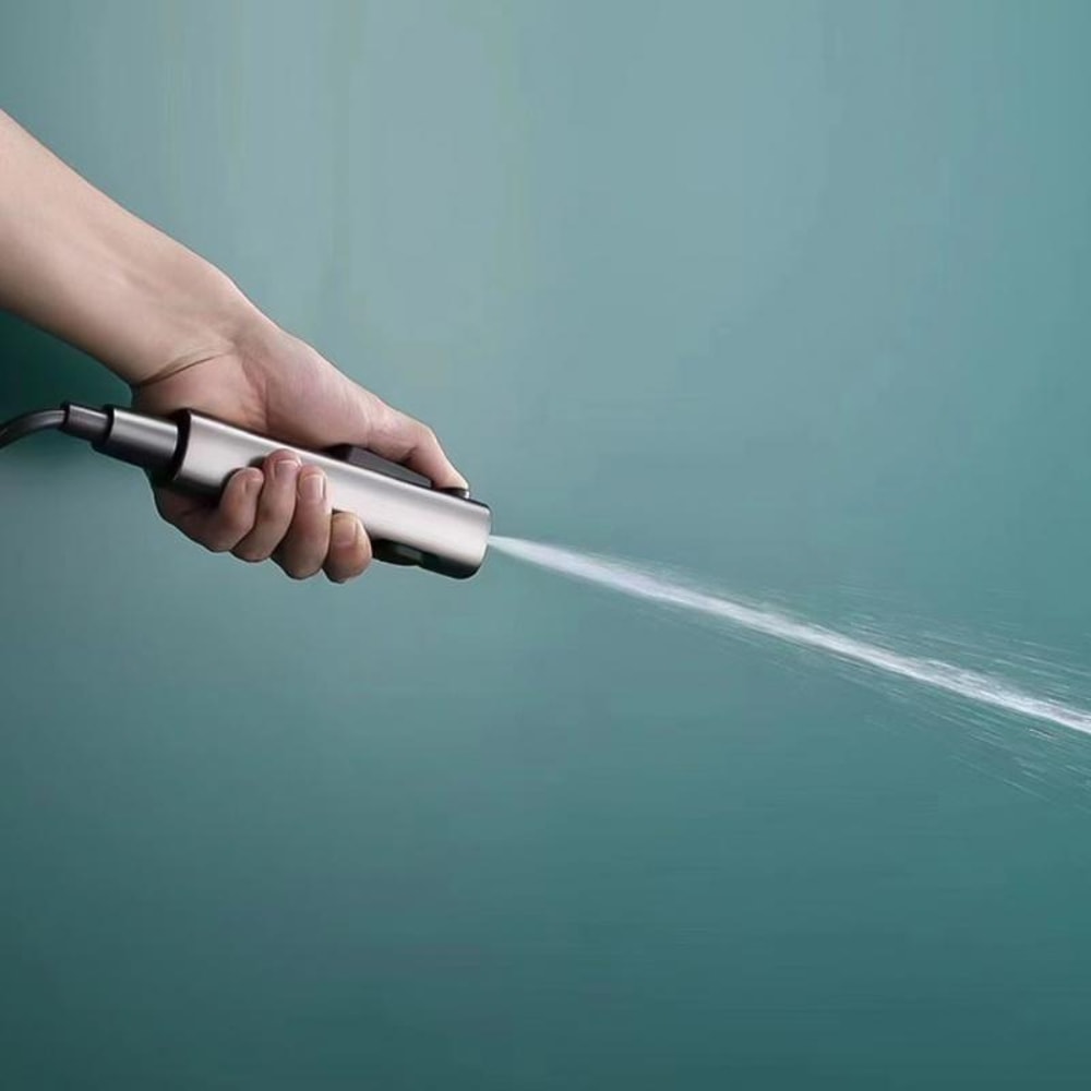 Handheld Bidet Sprayer For Toilet With Adjustable Pressure And Stainless Steel Hose 2