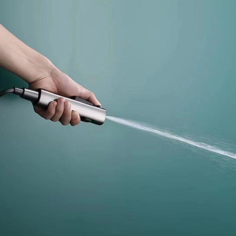 Handheld Bidet Sprayer For Toilet With Adjustable Pressure And Stainless Steel Hose 2