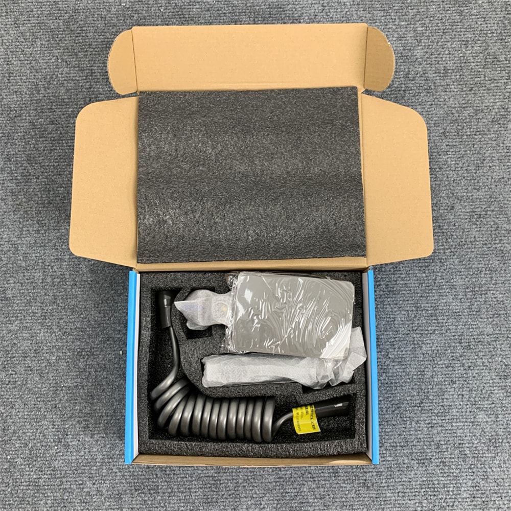 Gray Handheld Bidet Sprayer Set With Adjustable Pressure And No Drill Valve 3