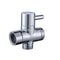 Solid Brass Shower Diverter Valve Way Adapter for Bidet Sprayer and Handheld Shower