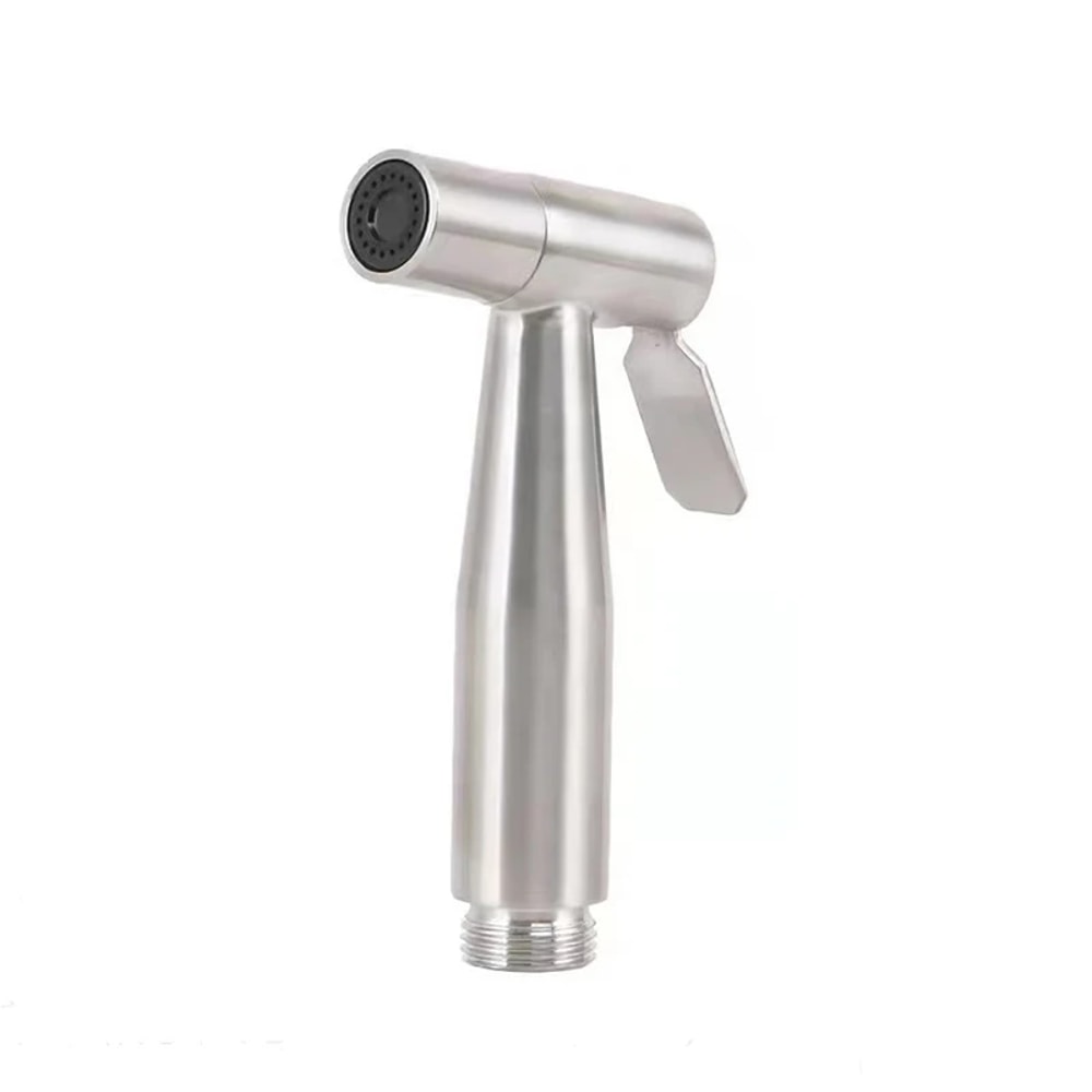 Stainless Steel Handheld Bidet Sprayer For Toilet Wall Mounted Hygiene Washer 2