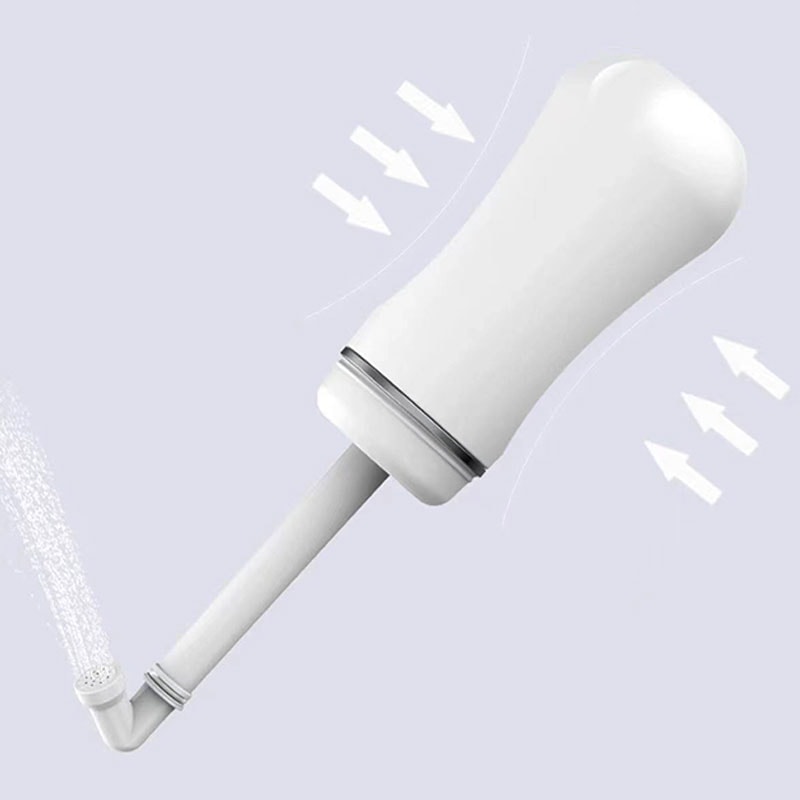 Portable Bidet Travel Bottle With Retractable Nozzle And Carry Bag 0