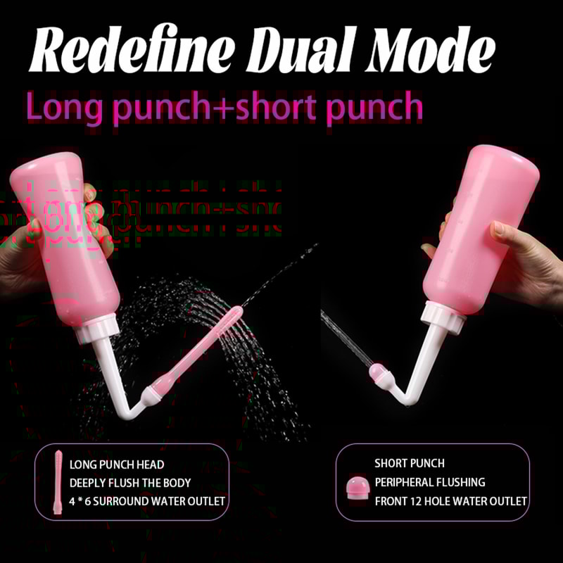 Portable Peri Bottle for Postpartum Care Handheld Bidet for Gentle Perineal Cleansing