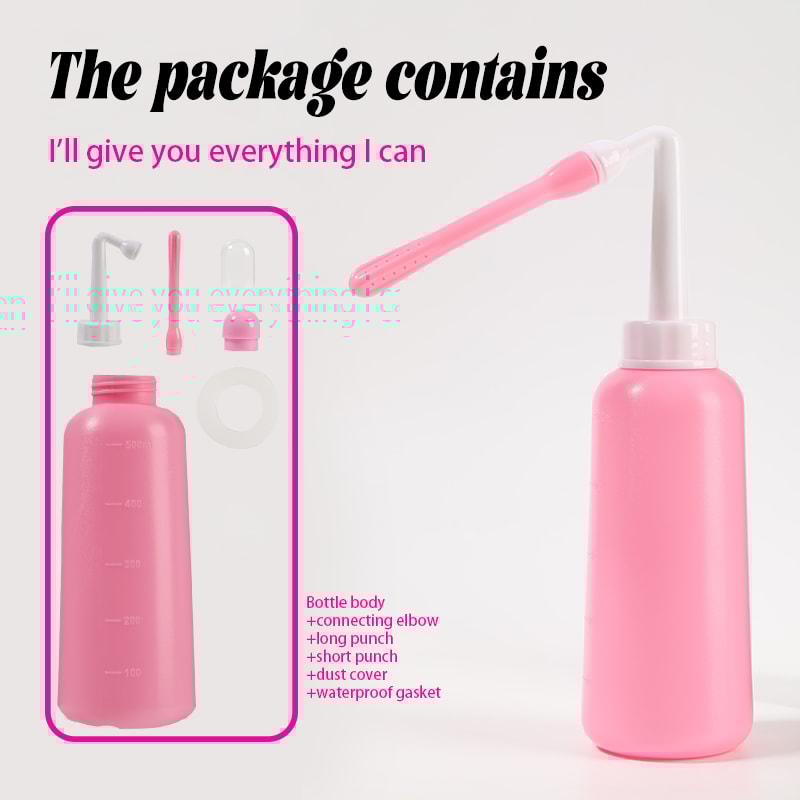 Portable Peri Bottle for Postpartum Care Handheld Bidet for Gentle Perineal Cleansing