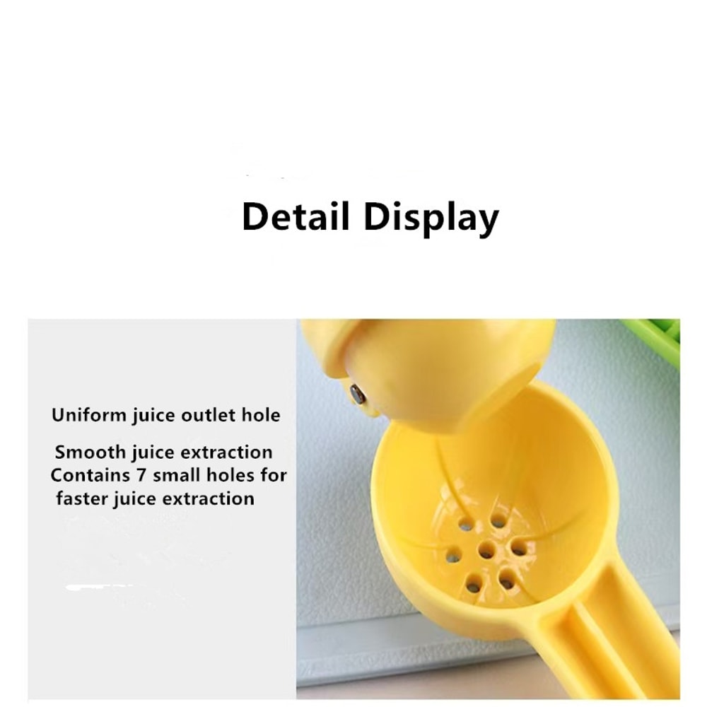 Portable Manual Lemon Juicer Mini Citrus Squeezer Cup 3