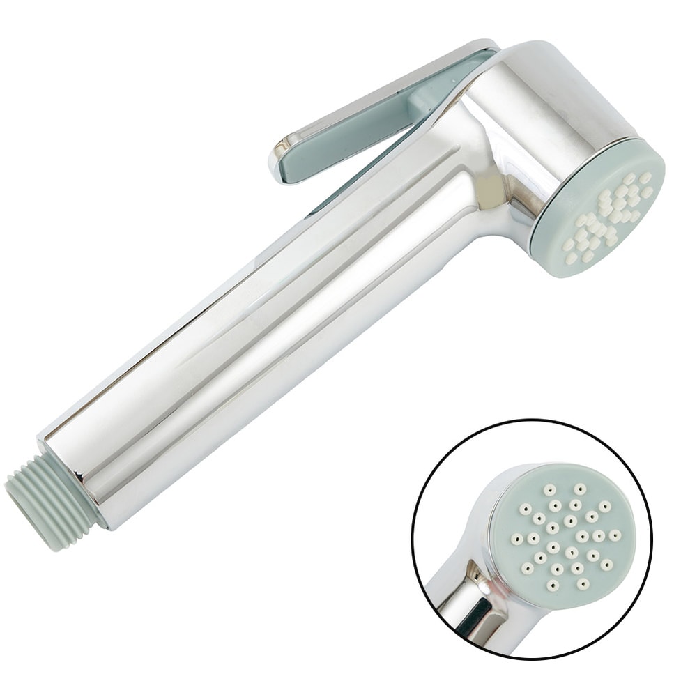 Portable Camping Shower Head Adjustable Handheld Nozzle for RV Boat and Car Wash