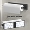 No Drill Self Adhesive Paper Towel Holder for Kitchen and Bathroom