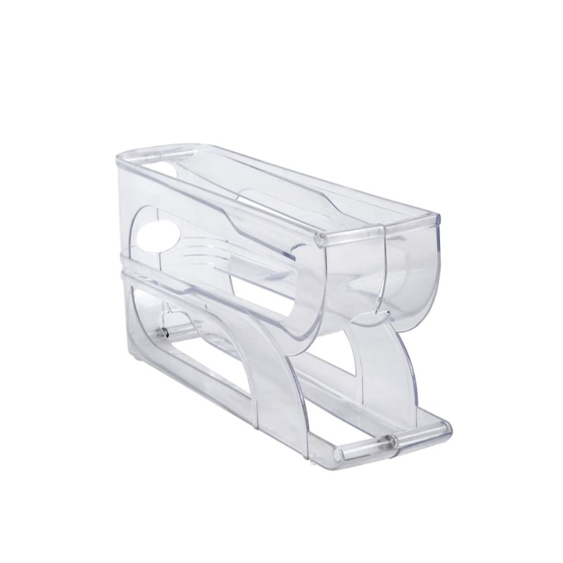 Tier Egg Holder For Fridge Automatic Egg Roller Rack Organizer 2