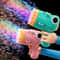 Hole Dinosaur Bubble Gun for Kids Electric Bubble Machine Toy