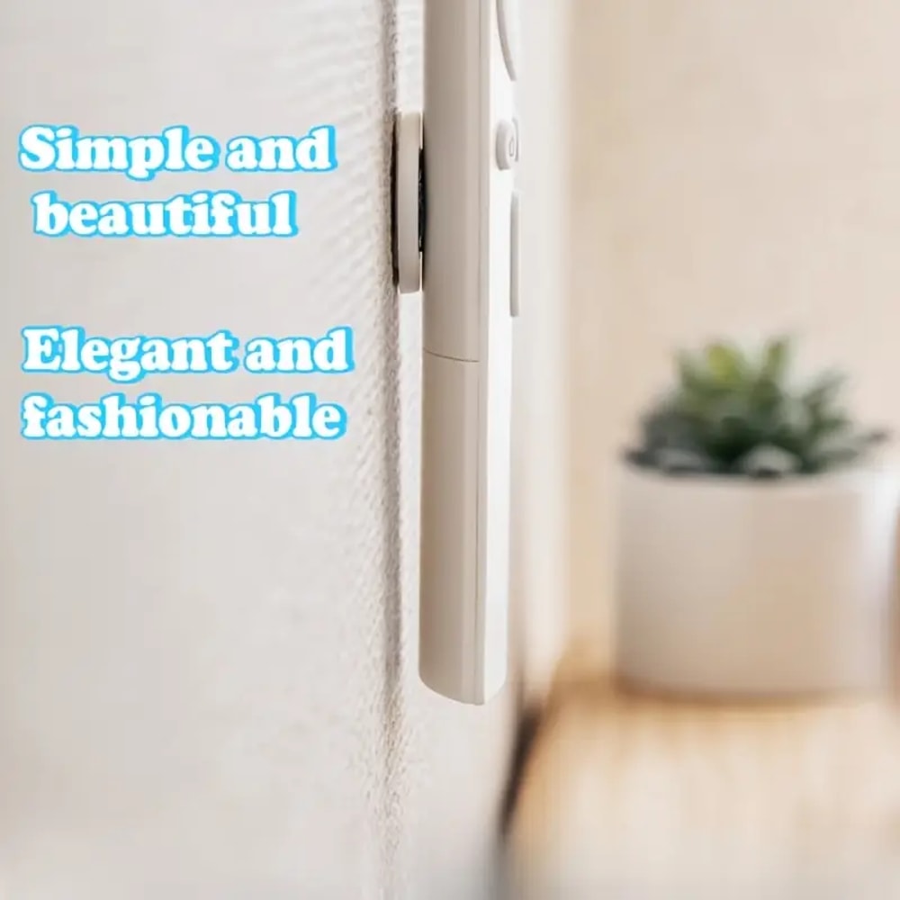Magnetic Remote Control Holder Pack No Drill Wall Mount Organizer