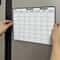 Magnetic Dry Erase Fridge Calendar Monthly Planner for Kitchen Organization