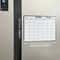 Magnetic Dry Erase Fridge Calendar Monthly Planner for Kitchen Organization