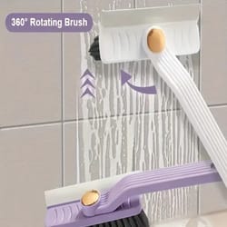 rotating grout cleaning brush for tile and bathroom floors