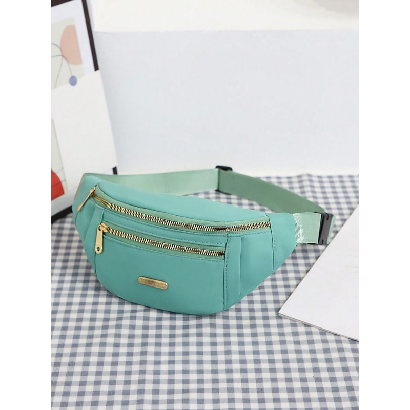 Women's Sports Waist Bag Crossbody Belt Bag with Multi Pocket Phone Storage