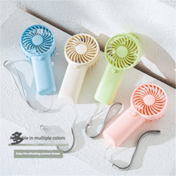 portable handheld fan mini pocket fan lightweight battery operated travel cooling fan