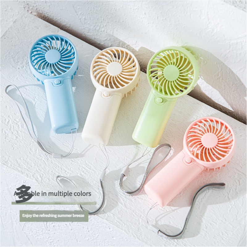 Portable Handheld Fan Mini Pocket Fan Lightweight Battery Operated Travel Cooling Fan