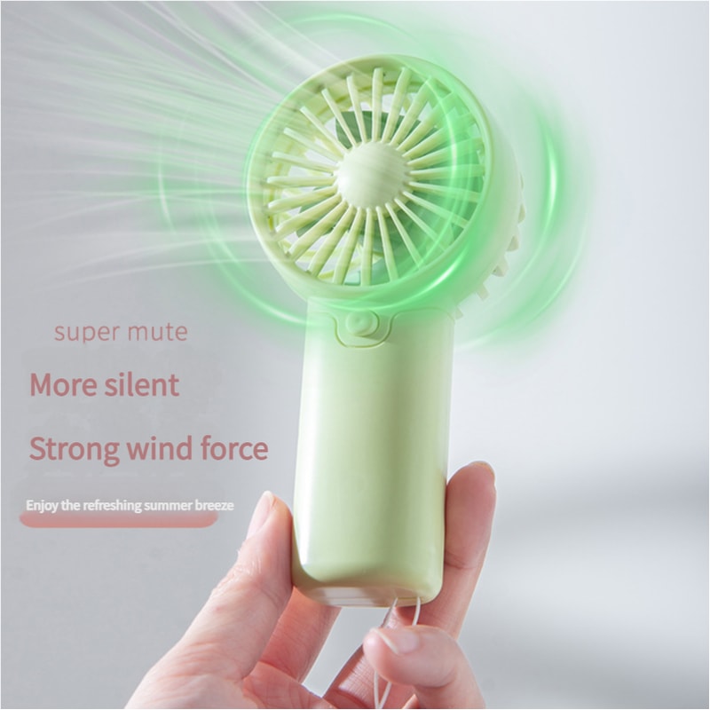 Portable Handheld Fan Mini Pocket Fan Lightweight Battery Operated Travel Cooling Fan