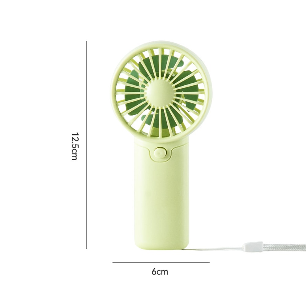 Portable Handheld Fan Mini Pocket Fan Lightweight Battery Operated Travel Cooling Fan