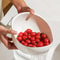 Multi Purpose Rice Washing Bowl and Vegetable Strainer Basket