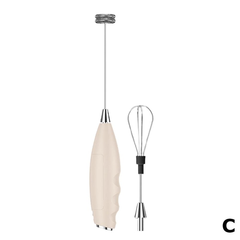 Handheld Milk Frother Electric Whisk for Coffee Eggs and Cream