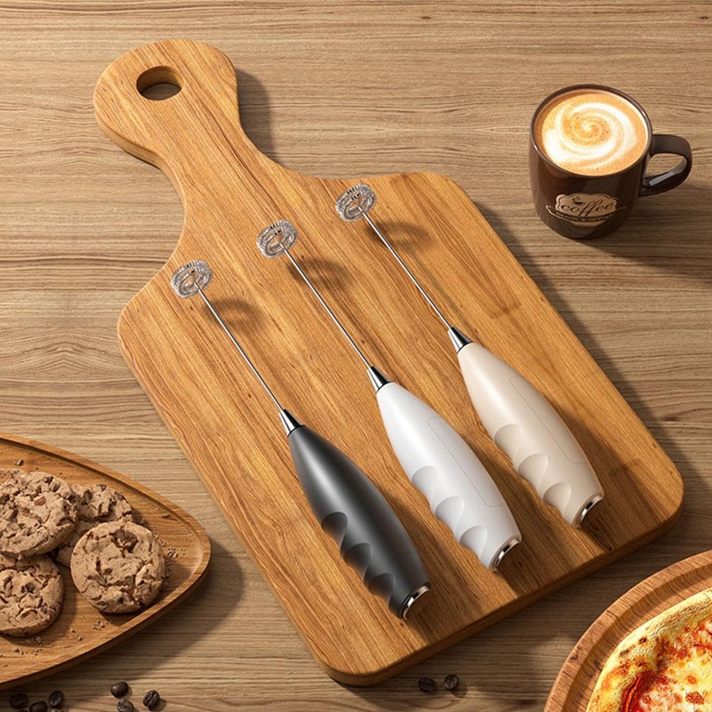 Handheld Milk Frother Electric Whisk for Coffee Eggs and Cream