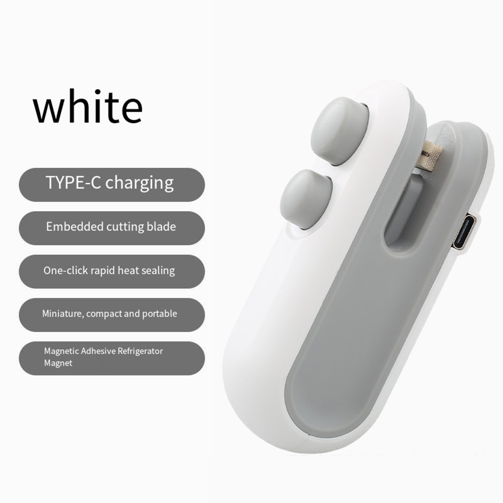 USB Rechargeable Mini Bag Sealer Handheld Heat Sealer For Snack And Food Storage 3