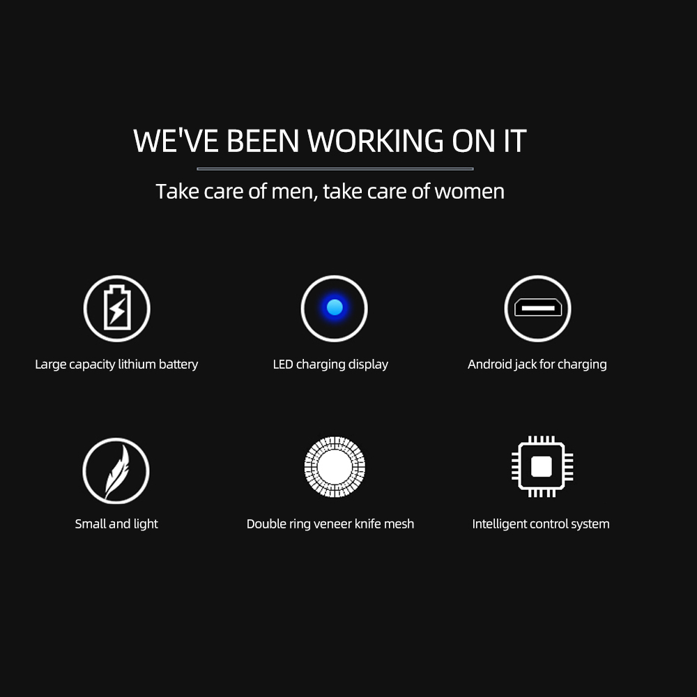 Mini Electric Shaver Portable Travel Razor USB Rechargeable Pocket Shaver 4