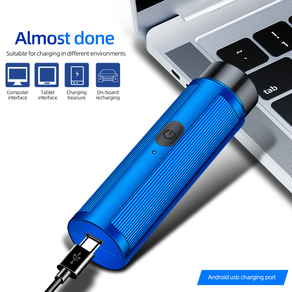 Mini Electric Shaver Portable Travel Razor USB Rechargeable Pocket Shaver 5