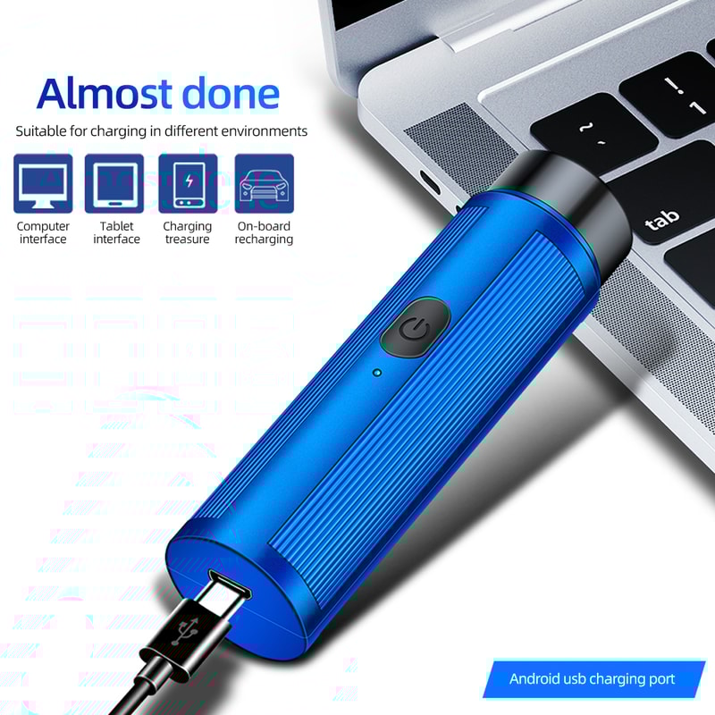 Mini Electric Shaver Portable Travel Razor USB Rechargeable Pocket Shaver 5