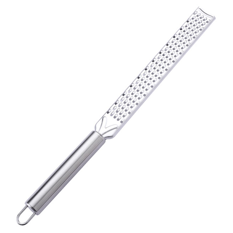 Stainless Steel Lemon Zester And Handheld Cheese Grater For Garlic Ginger Chocolate 0