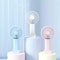 Portable Handheld Fan With Phone Holder USB Rechargeable Mini Desk Fan 3
