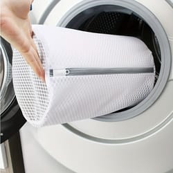 sneakerguard shoe washing bag with zipper for safe machine cleaning