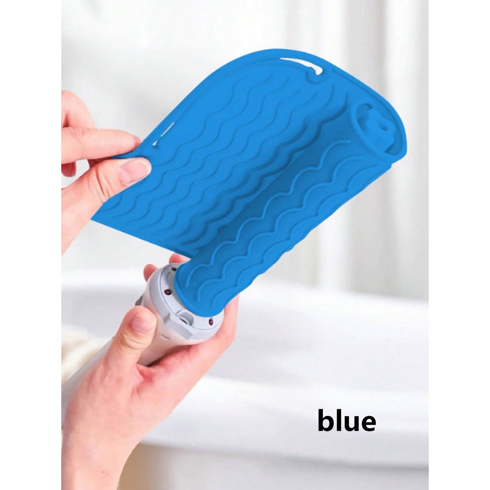 Large Silicone Heat Resistant Mat and Travel Pouch for Flat Iron and Curling Iron